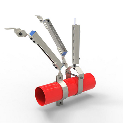 DN200 以下单管双向抗震支架